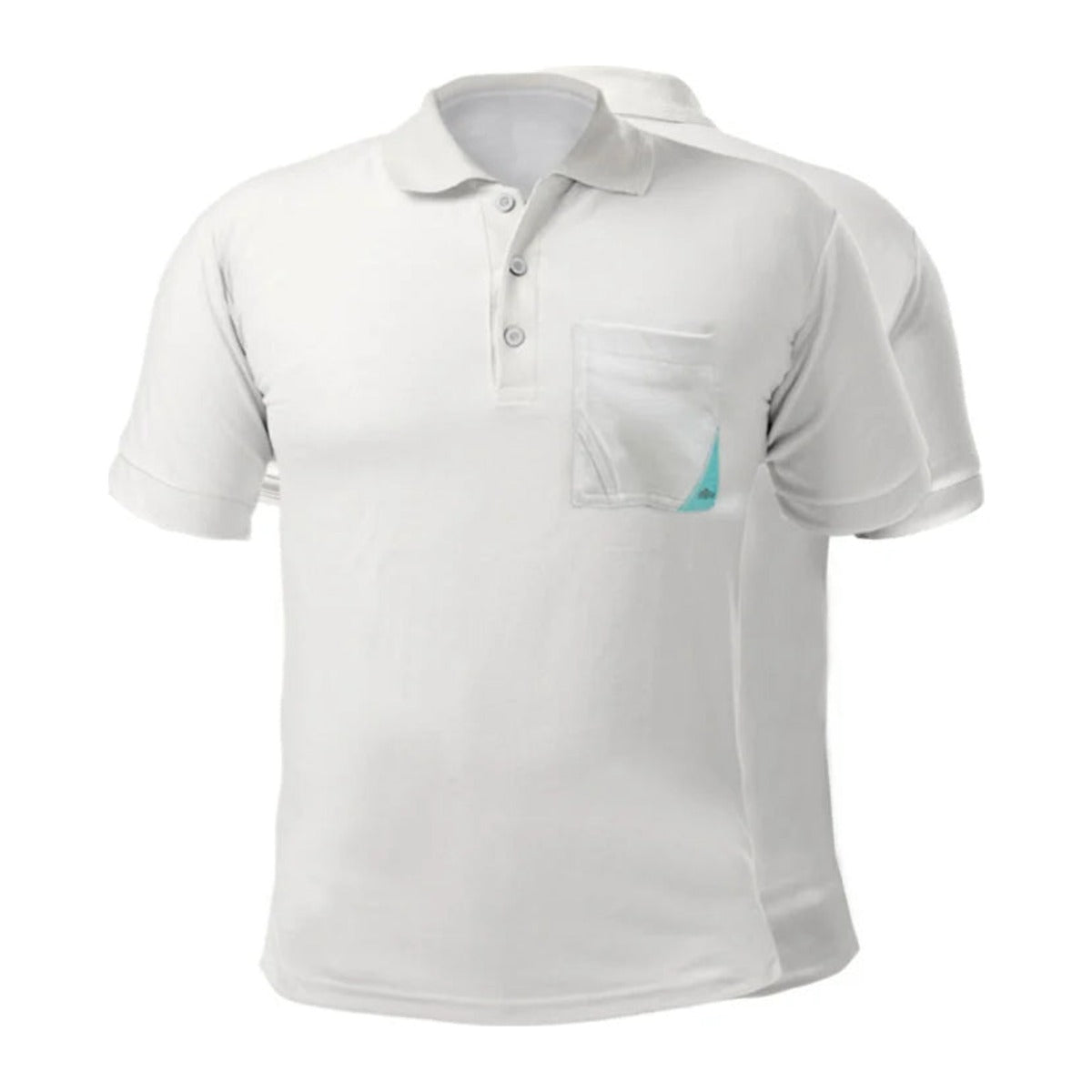 Tilta Crew Polo Shirt - Light Gray - Medium