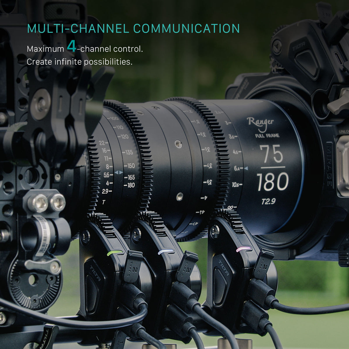 Tilta Nucleus Nano II Wireless Lens Control System - Power Handle Kit