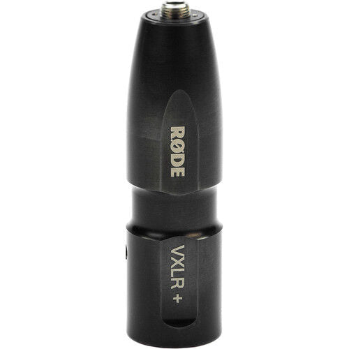 RODE VXLR+ 3.5mm TRS Female to XLR Male Adapter with Phantom Power Converter