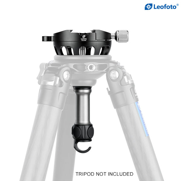 LEOFOTO Quick Release Levelling Base with hook for 100MM bowl video tripod