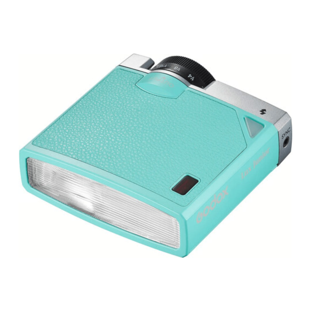 Godox Lux Junior Retro Camera Flash (Blue)