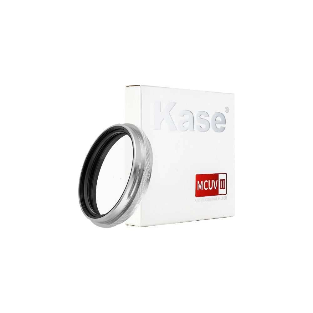 Kase 49mm MCUV Filter For X100VI in Silver