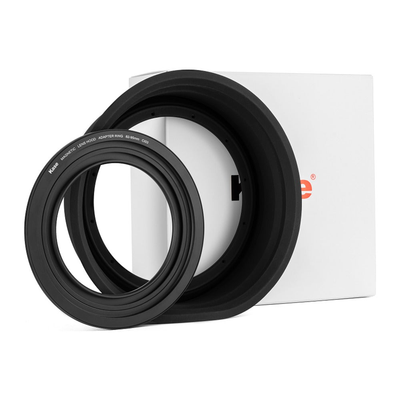 Kase 95mm Magnetic Lens Hood with Adapter Ring Set