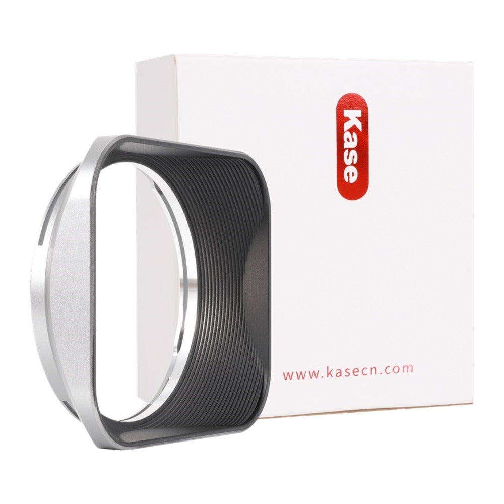 Kase Square Lens Hood for Fujifilm X100VI Series in Black