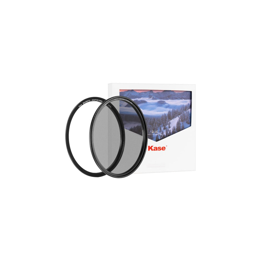 Kase 82mm Revolution 1/8 Black Mist Filter with Adapter Ring