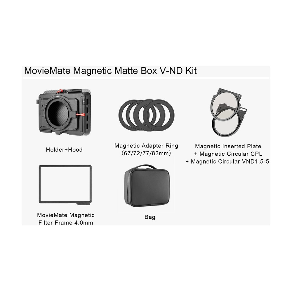 Kase MovieMate Magnetic MatteBox V-ND Kit