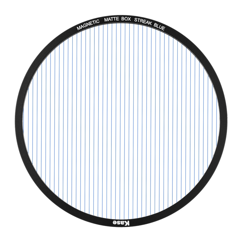 Kase Magnetic Circular 95mm Blue Streak Filter for MovieMate Matte Box