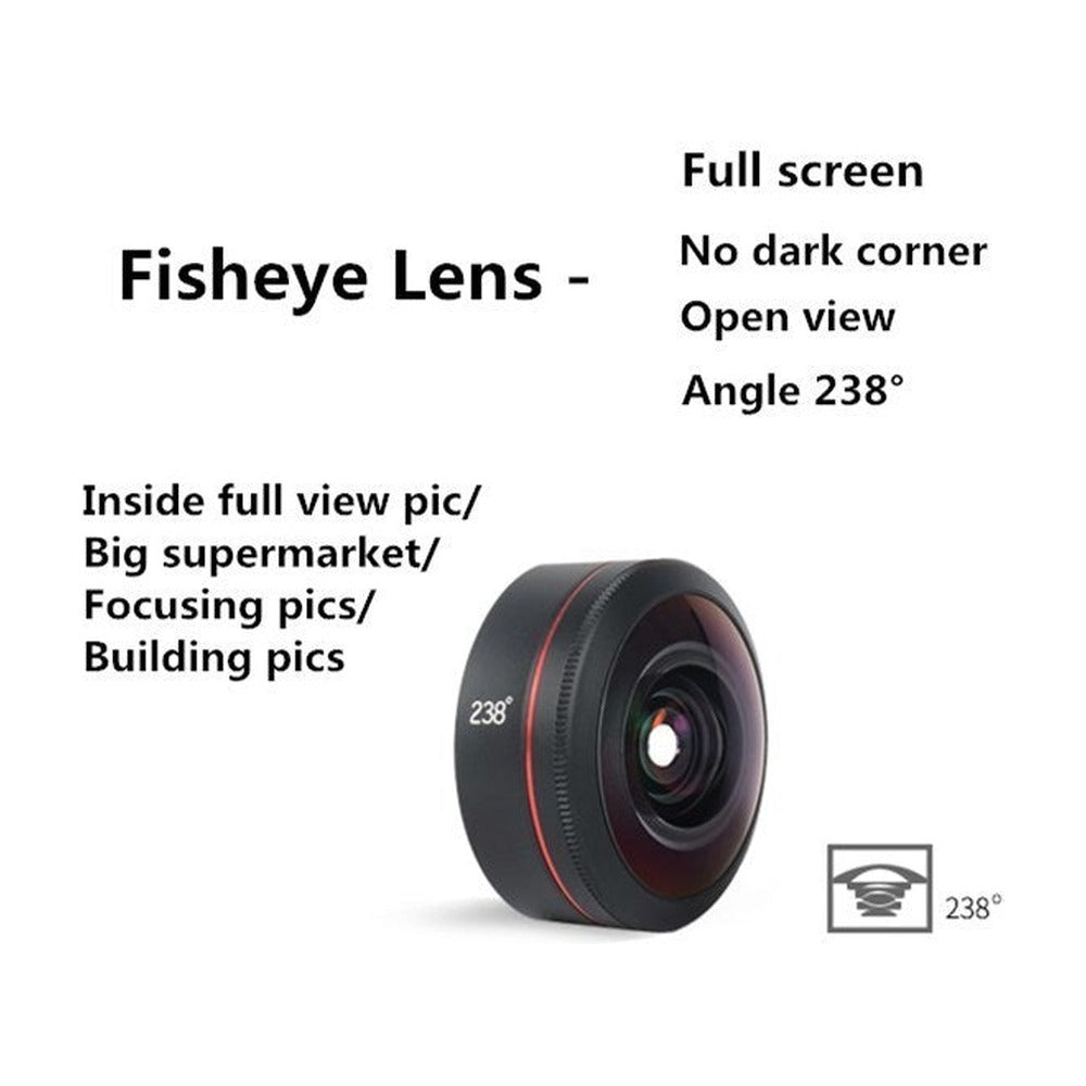 Kase 238 Degree Super Fisheye Lens for Smartphone