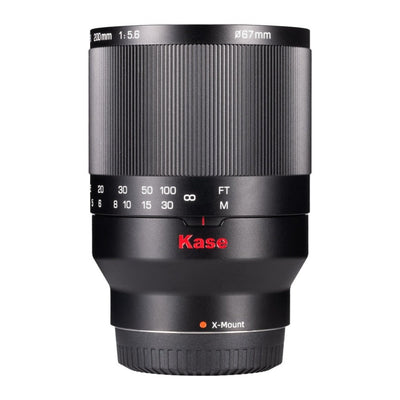 Kase 200mm F5.6 Reflex Full Frame Lens For FujiFilm (X Mount)