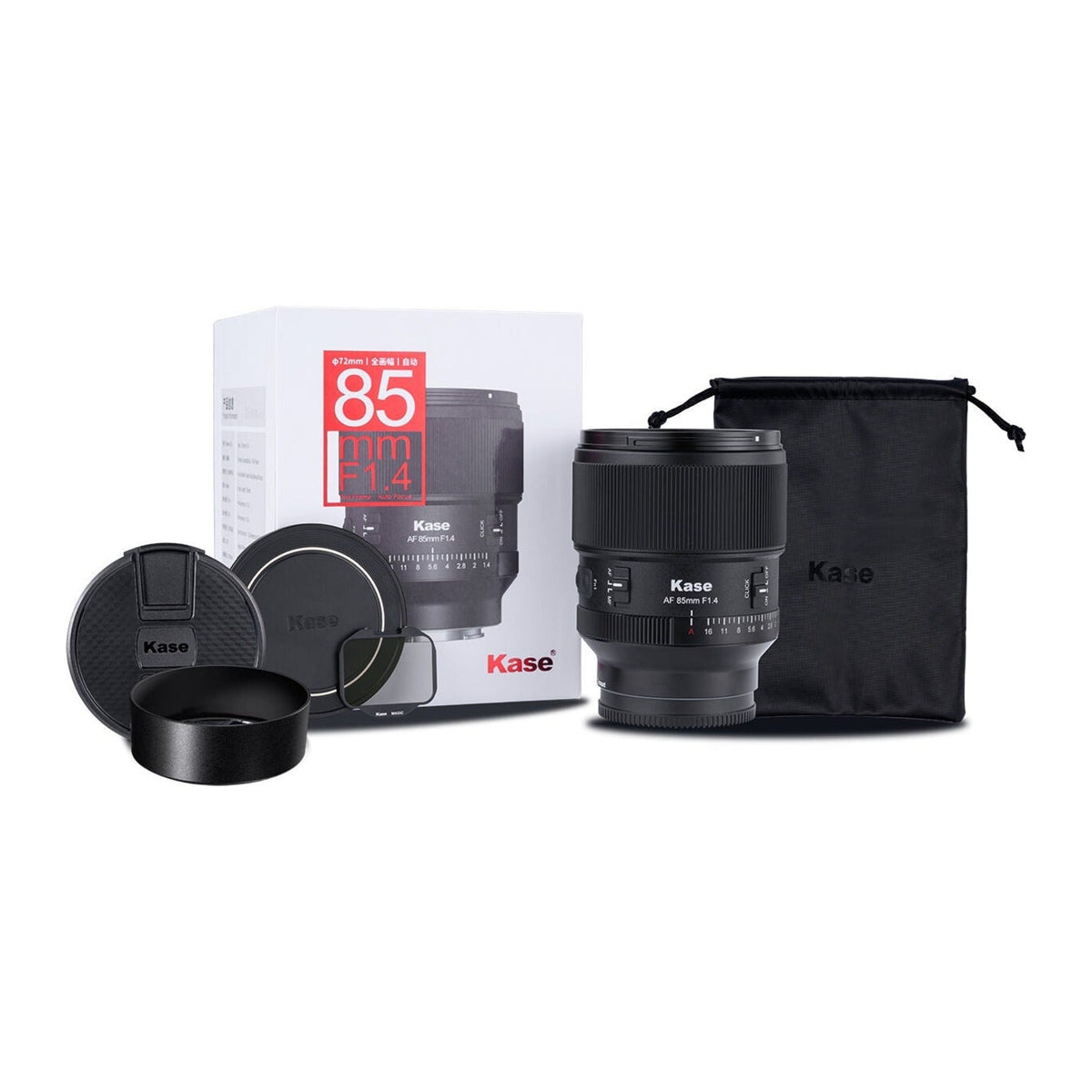 Kase 85mm F1.4 AF Full Frame Lens for Sony E Mount