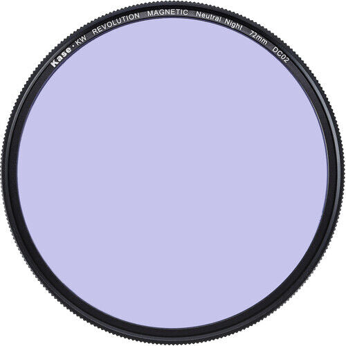Kase KW Revolution Neutral Night Pollution Filter with Magnetic Adapter Ring (72mm)