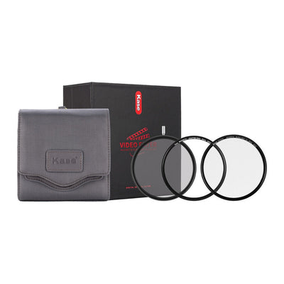 Kase Wolverine 82mm Magnetic Circular Filter Video Kit 1/4 Black Mist + VND-CPL