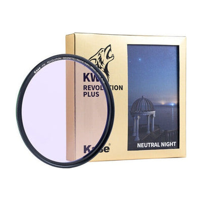 Kase KW Revolution Plus Neutral Night Pollution Filter with Magnetic Adapter Ring (95mm)