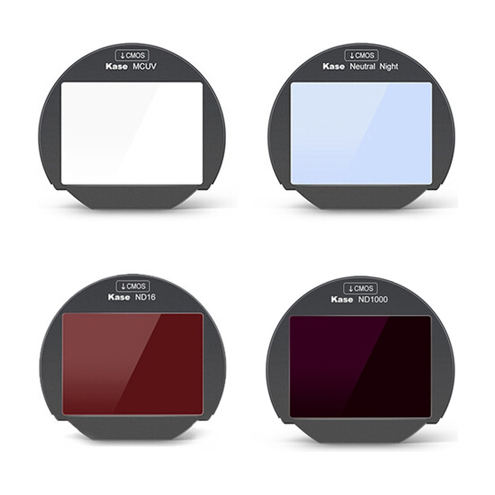 Kase 4-in-1 Clip-In Filter Set for Selected FUJIFILM Mirrorless Cameras (Neutral Night/ND64/ND1000/MCUV)