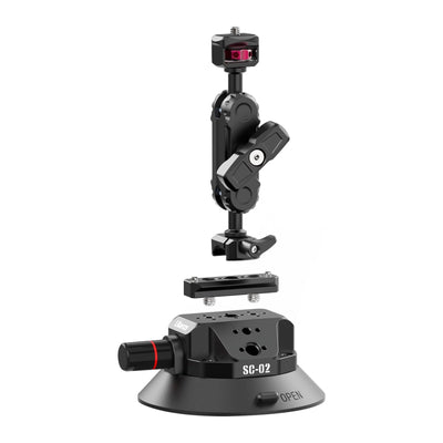 Ulanzi SC-02 Extended Vacuum Suction Cup 4.5 inches
