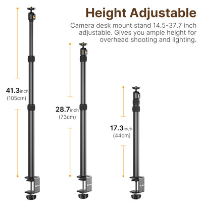 VIJIM LS02 Desktop Extendable Light Stand