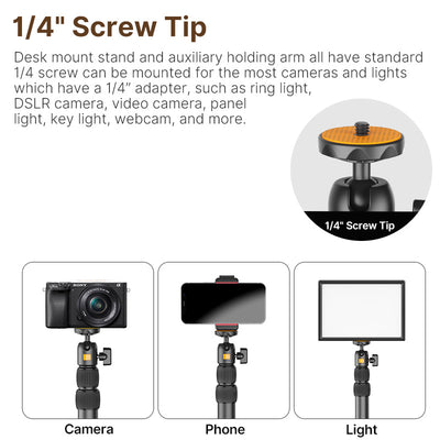 VIJIM LS02 Desktop Extendable Light Stand