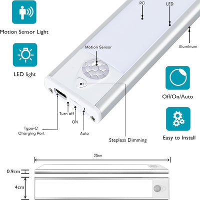 eDry internal motion sensor LED light
