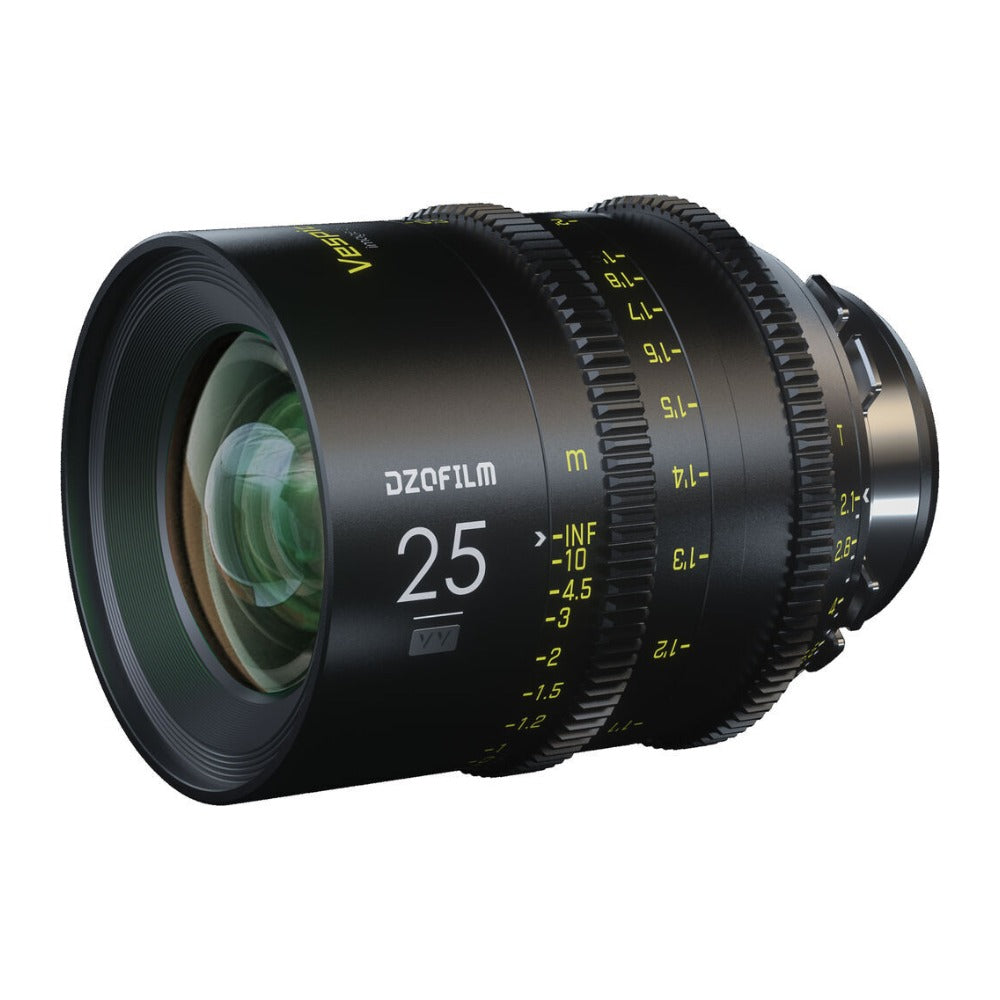 DZOFilm VESPID Prime Cine Lens (PL Mount) [Focal Length: 25mm/T2.1]