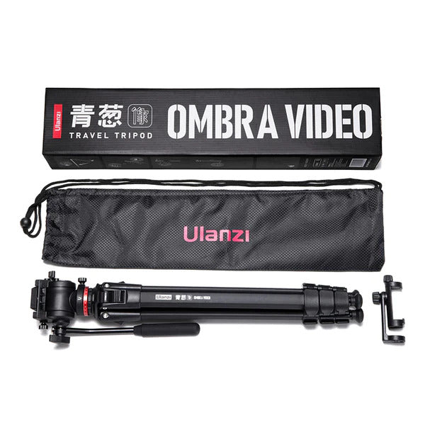 Ulanzi Ombra Travel Video Tripod Kit (Black)