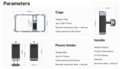 Ulanzi Universal Phone Video Rig for Vlogging