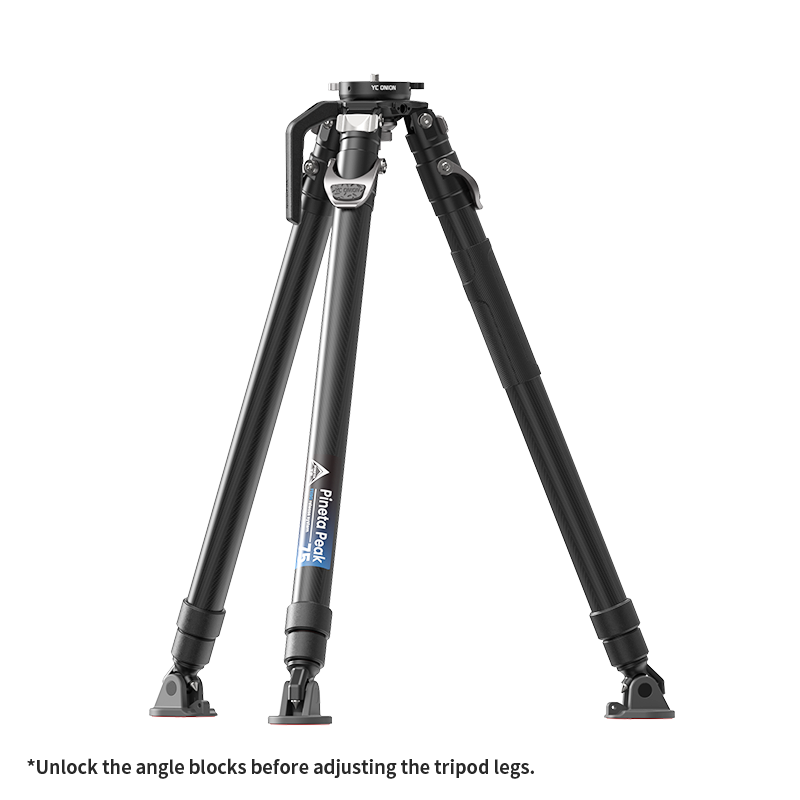 YC Onion Pineta Peak Tripod with Heavy-Duty Tripod Feet