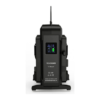 Rolux V-Lock Battery With Charger Kit