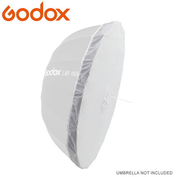 Godox UB-165W 65"/165cm Parabolic Umbrella (Black/White) with Diffuser image 2