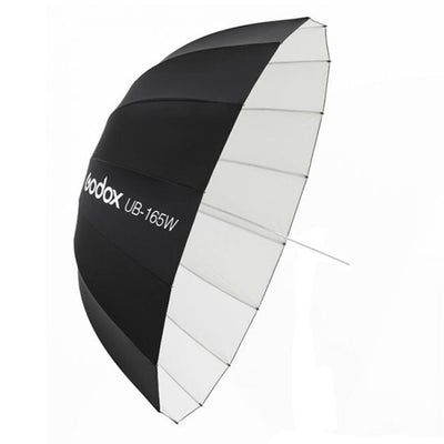 Godox UB-165W 65"/165cm Parabolic Umbrella (Black/White) with Diffuser image 1