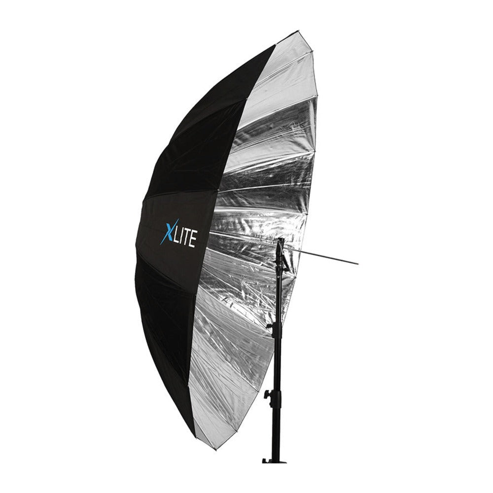 Xlite Jumbo Black / Silver Umbrella 180cm