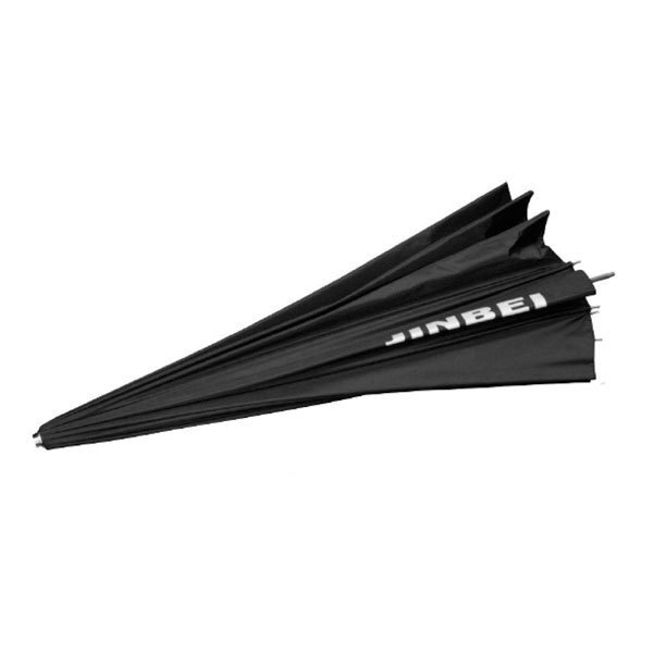 JINBEI 51" (130CM) DEEP UMBRELLA BLACK & SILVER COMBO WITH CLOTH