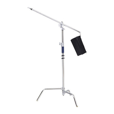 JINBEI 2-IN-1 3 Metre HYBRID STEEL C STAND WITH BOOM ARM MAX LOAD 20KG