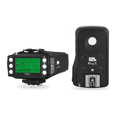 Pixel King PRO Wireless HSS TTL Flash Trigger Set For NIKON