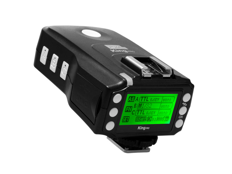 Pixel King PRO Wireless HSS TTL Flash Trigger Set For NIKON