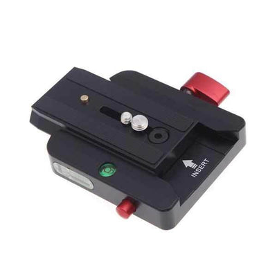 LEOFOTO 577 RAPID ADAPTER CLAMP WITH 501PL QUICK RELEASE PLATE