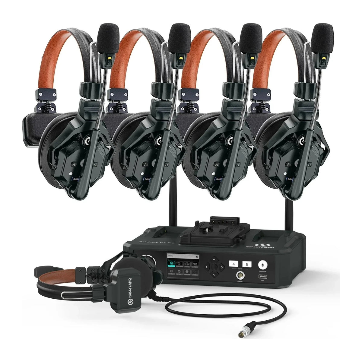 Hollyland Solidcom C1 Pro Wireless Intercom System With Hub - 8S