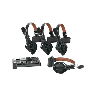 Hollyland Solidcom C1 Pro-Hub4S ENC 5-Person Full-Duplex Wireless Intercom System with Hub (1.9 GHz)