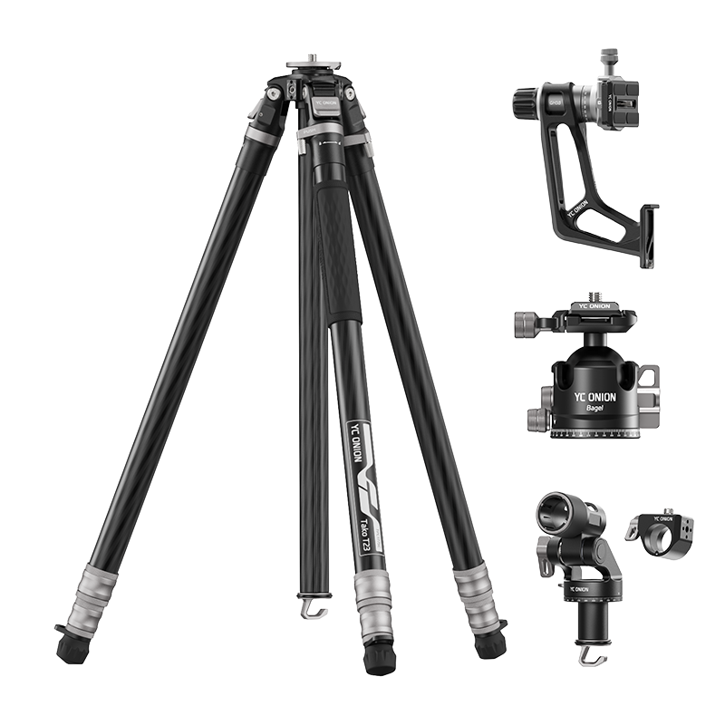 YC Onion Tako Tripod with Gimbal Head & Overhead Rig