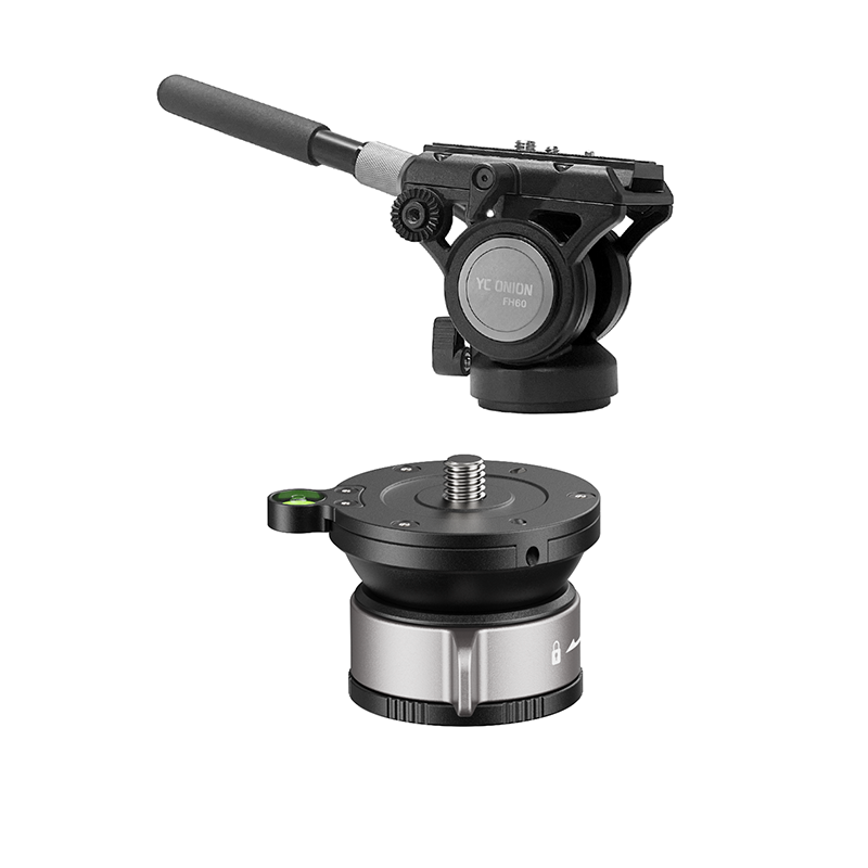 YC Onion 52mm Bowl Head & FH60S Fluid Head