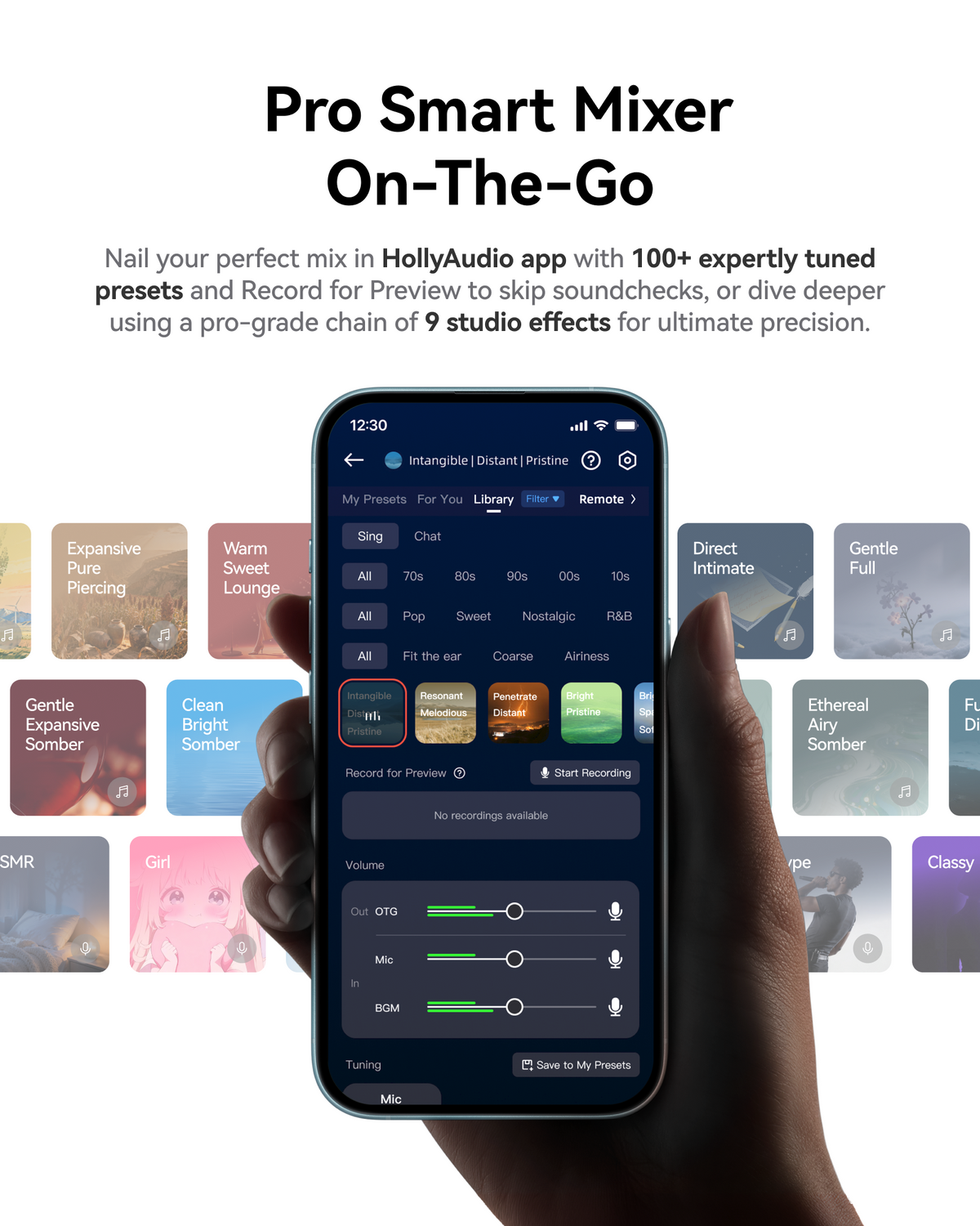 Hollyland MELO P1 Ultimate Combo HollyAudio app