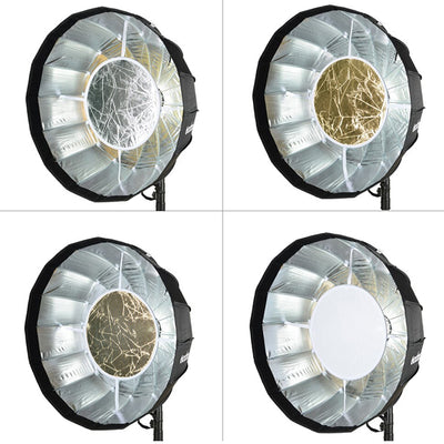 GODOX 65CM PARABOLIC SOFTBOX WITH GRID FOR AD400PRO (SILVER) AD-S65S image 5