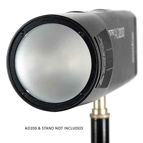 GODOX H200R WITSTRO ROUND FLASH HEAD FOR AD200 image 6