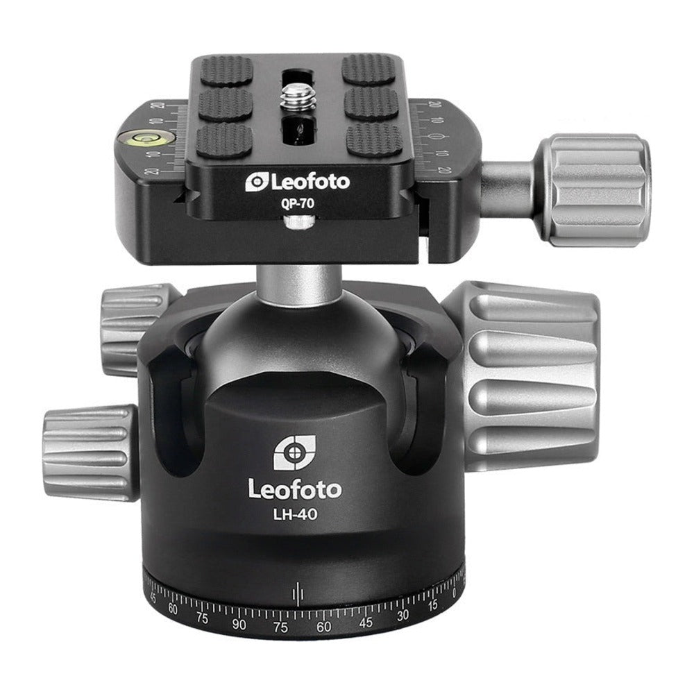 Leofoto LH-40 Low Profile Ball Head (Double-Action)