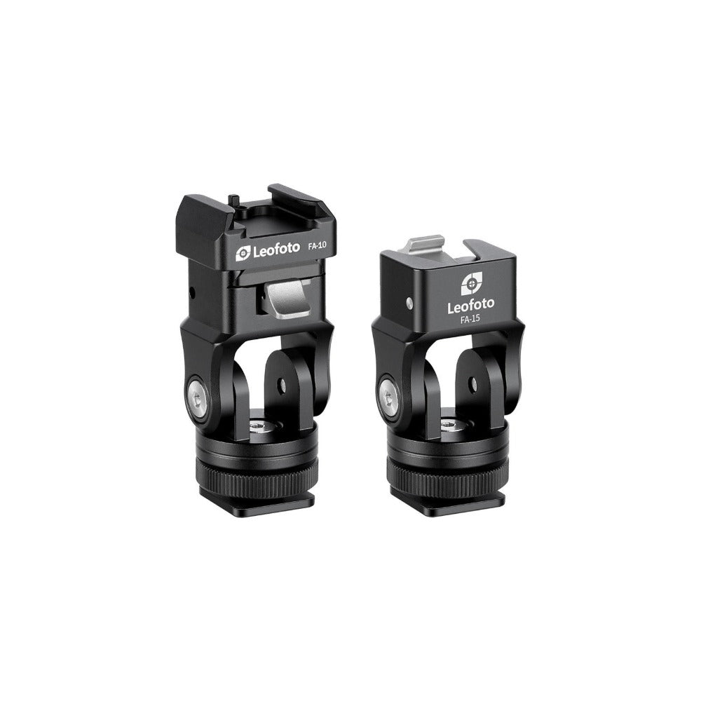 LEOFOTO QUICK RELEASE COLD SHOE ADAPTER FA-15+FA-10