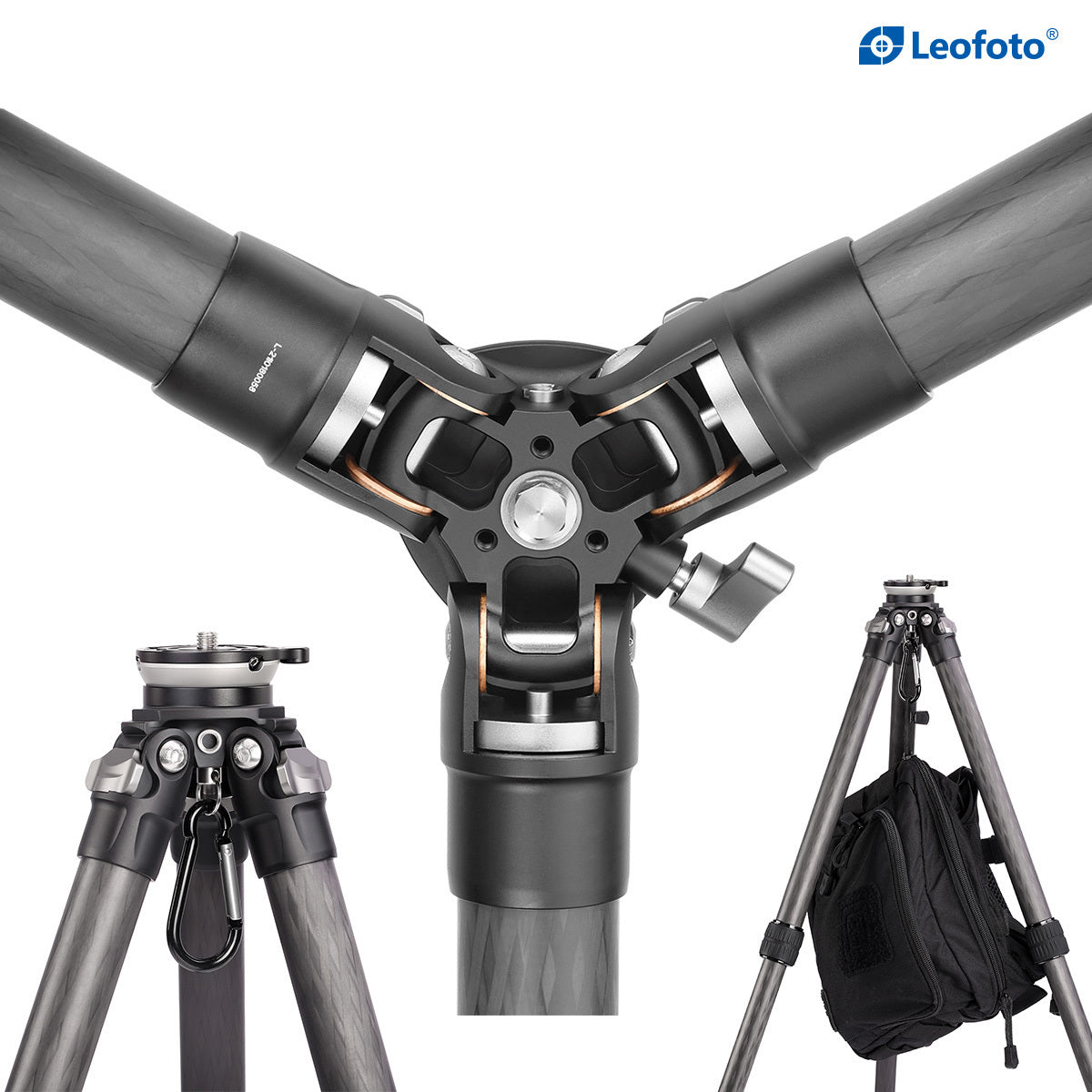 Leofoto Ranger Video Tripod Kit LS-324CEX+BV-10 Fluid Head