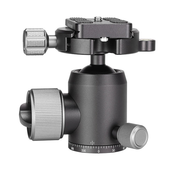 LEOFOTO XB-32 PRO BALL HEAD WITH SCREW KNOB CLAMP & BPL-50 PLATE (MAX LOAD 15KG)