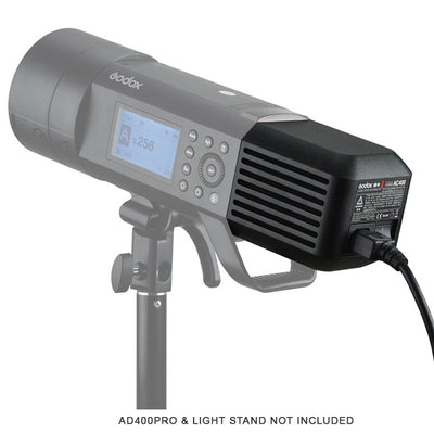 GODOX AC400 AC ADAPTER FOR WITSTRO AD400PRO MONOLIGHT FLASH (100 TO 240 VAC , 50 / 60 HZ) image 6