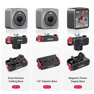 Ulanzi OA-11 Dual Interface Holder for Osmo Action 2