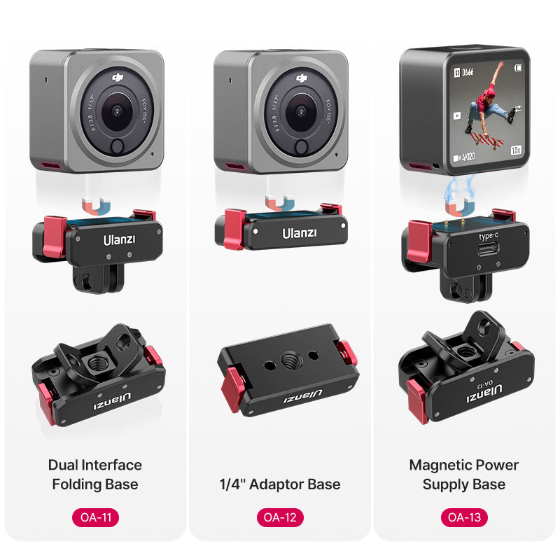 Ulanzi OA-11 Dual Interface Holder for Osmo Action 2