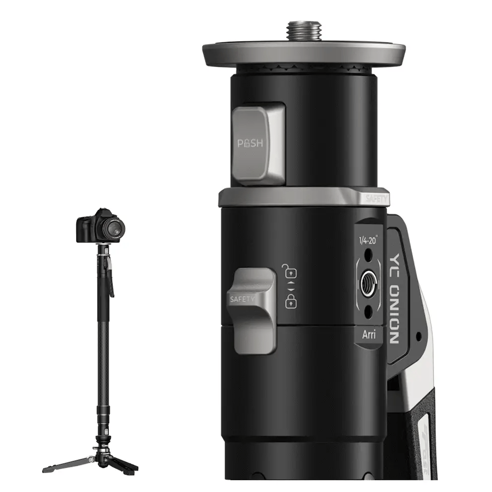 YC Onion Pineta Pro monopod demonstration 2